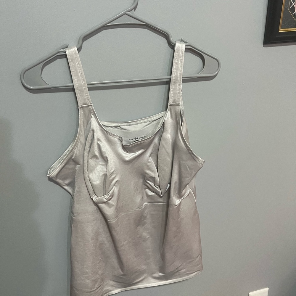 Ruby Ribbon Shimmering Gray Original Cami